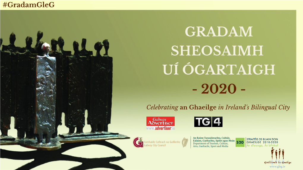 Gradam Sheosaimh Uí Ógartaigh - 2020