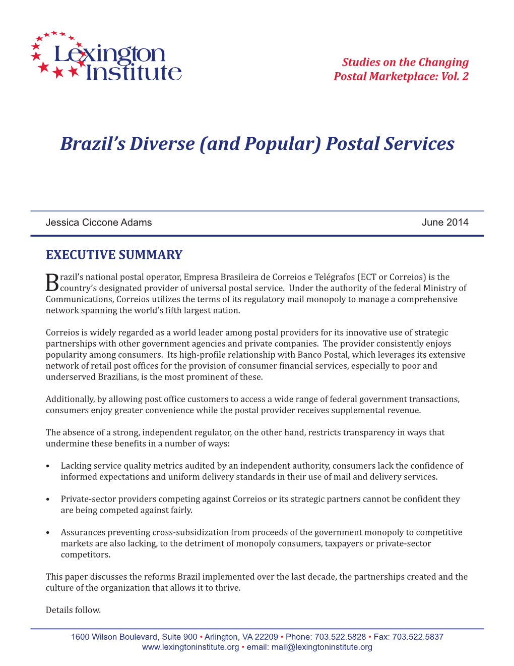 Brazil's Diverse (And Popular) Postal Services