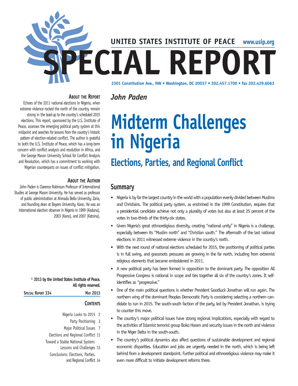 Midterm Challenges in Nigeria