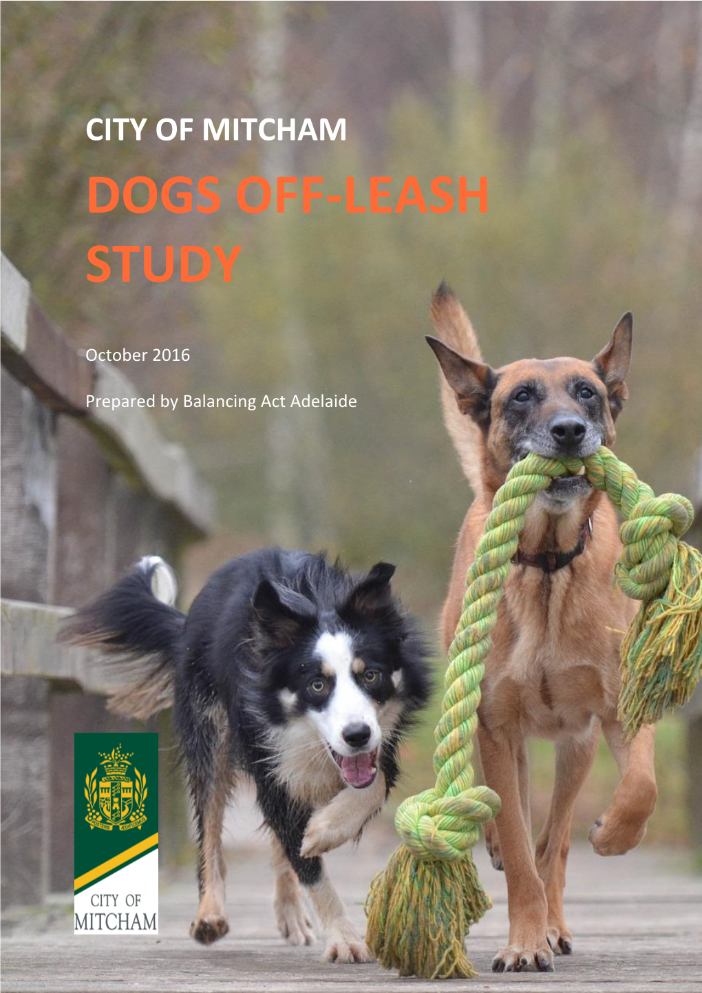 City of Mitcham Dogs Off-Leash Study