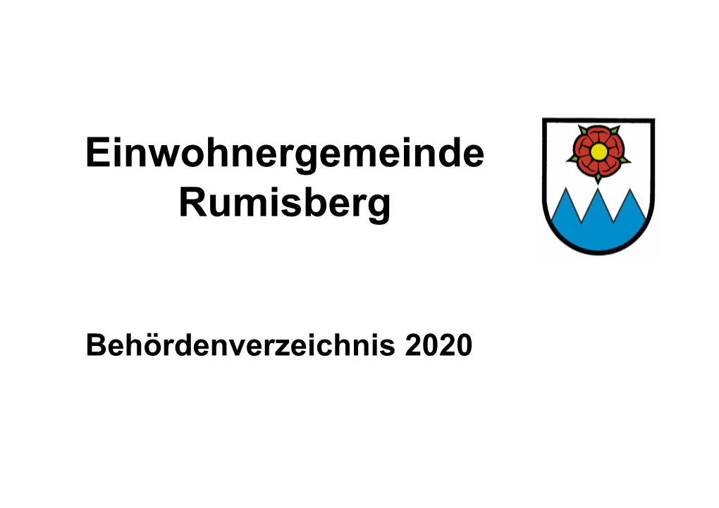 Einwohnergemeinde Rumisberg