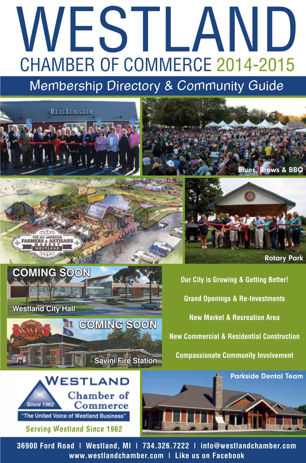 CHAMBER of COMMERCE 2014-2015 Membership Directory & Community Guide