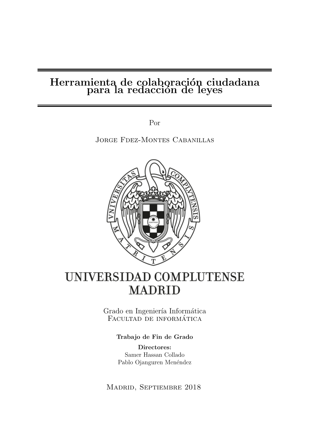 Herramienta De Colaboración Ciudadana Para La Redacción De Leyes