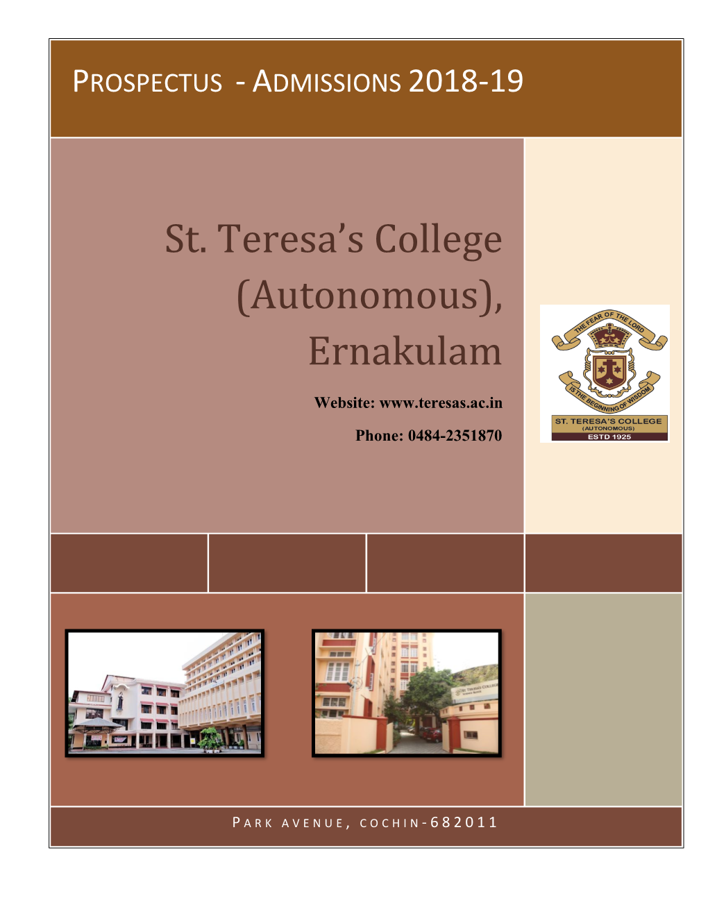 St. Teresa's College (Autonomous), Ernakulam