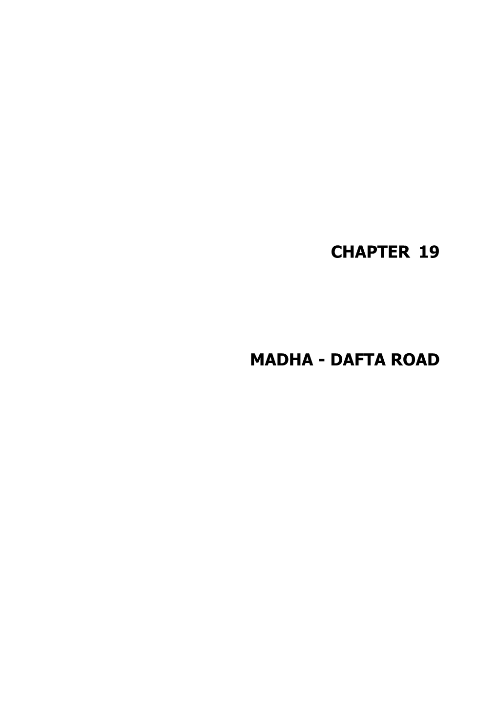 Chapter 19 Madha