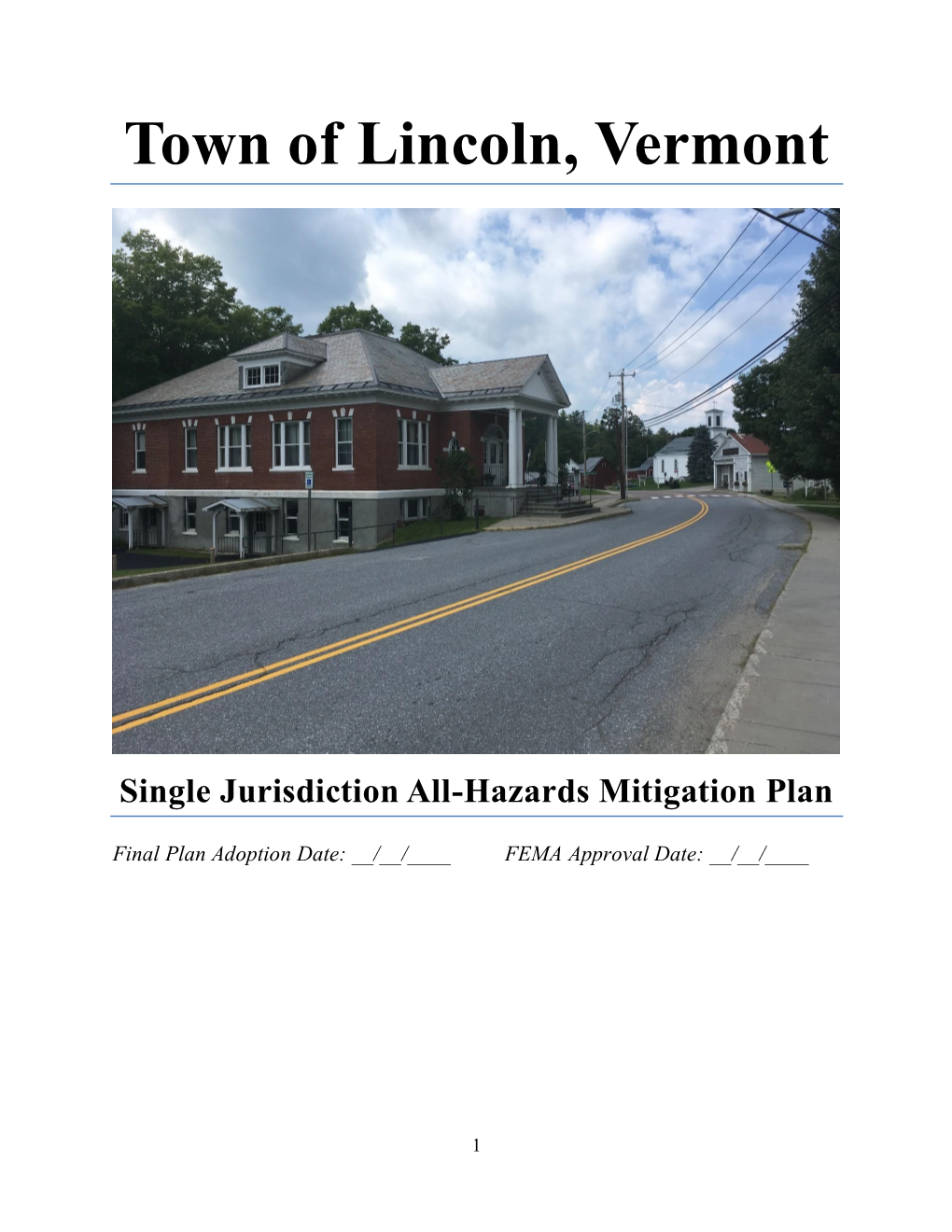 Town of Lincoln, Vermont