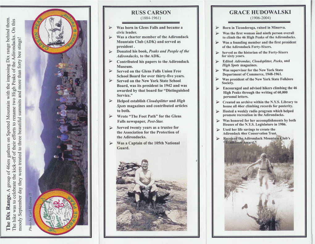 Grace Peak Brochure