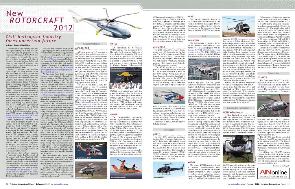 New ROTORCRAFT 2012