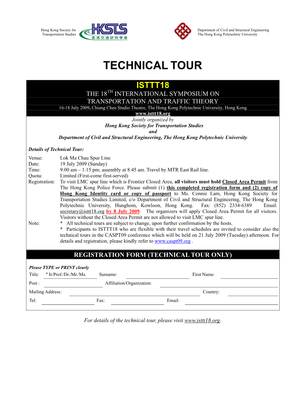 Registration Form and (2) Copy of Hong Kong Identity Card Or Copy of Passport to Ms