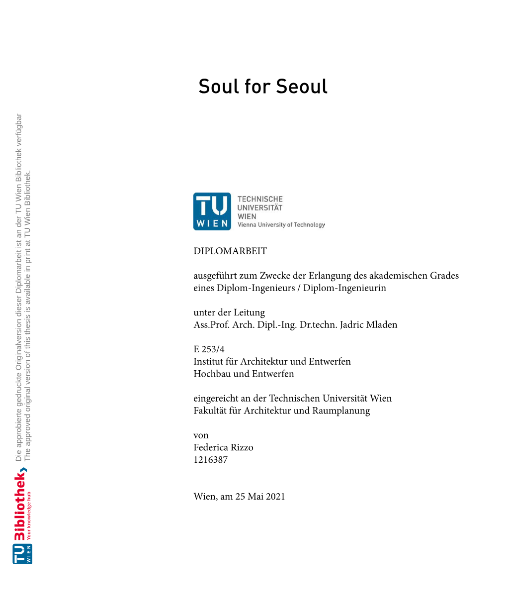 Soul for Seoul