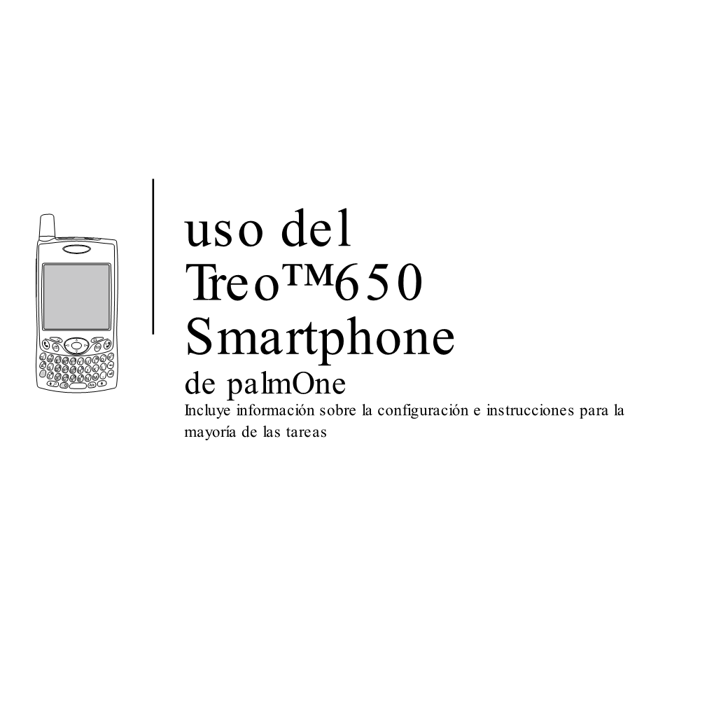 Uso Del Treo™ 650 Smartphone