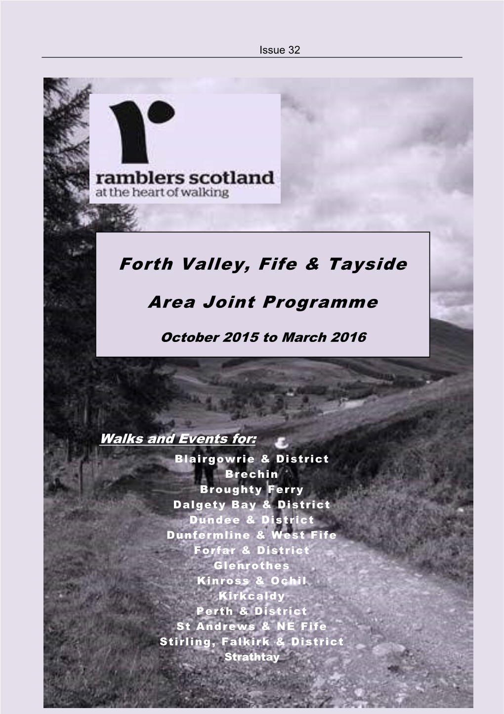 Forth Valley, Fife & Tayside Area Joint Programme