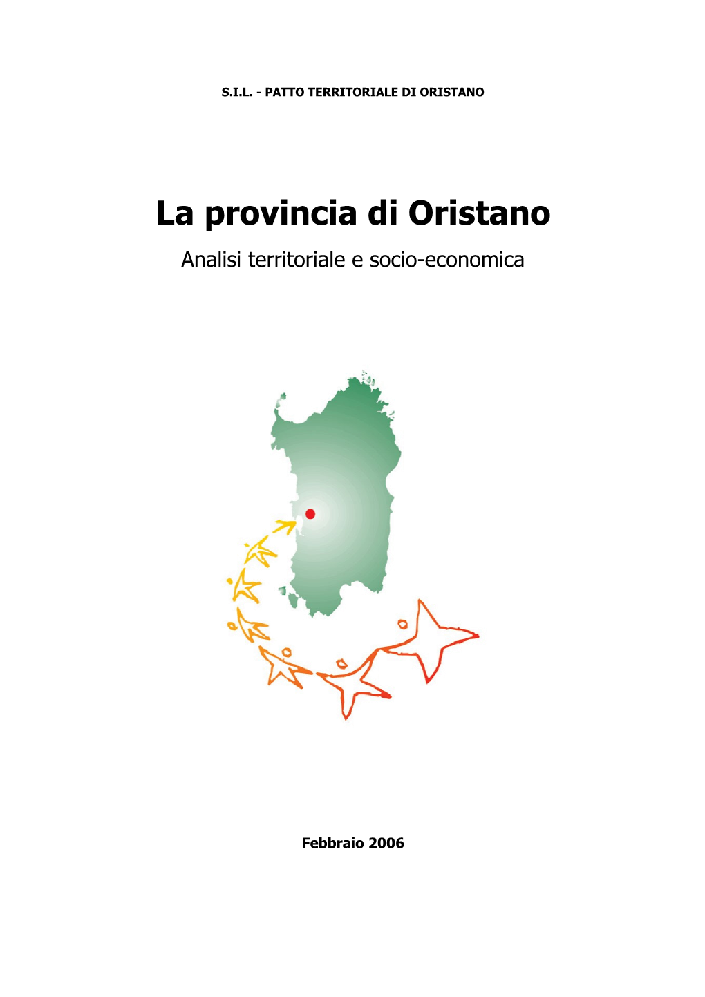 La Provincia Di Oristano Analisi Territoriale E Socio-Economica