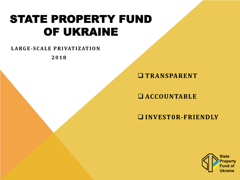 State Property Fund of Ukraine