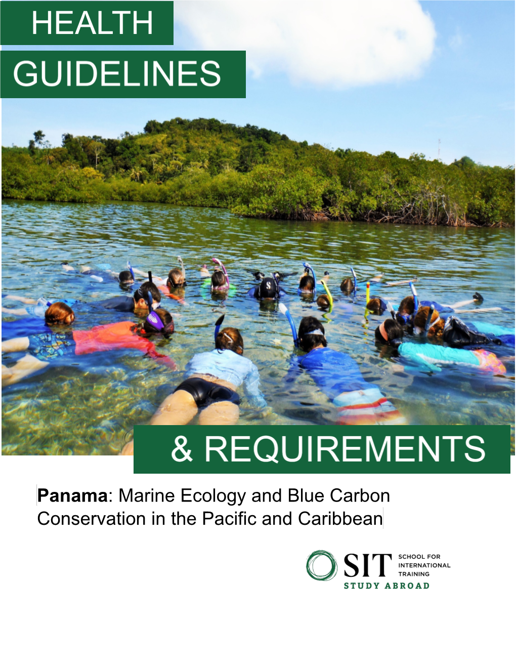 Panama: Marine Ecology and Blue Carbon Conservation in the Pacific and Caribbean