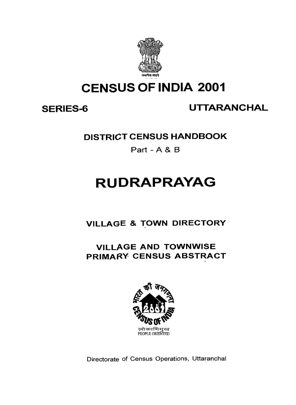 DISTRICT CENSUS HANDBOOK Part - a & B