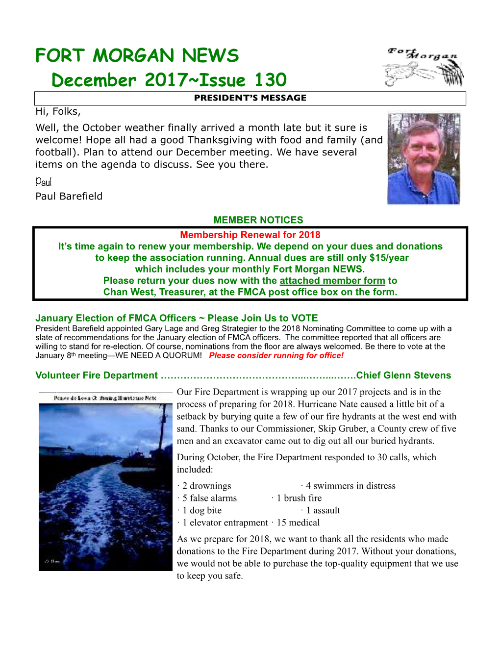 FMCA News Dec 2017