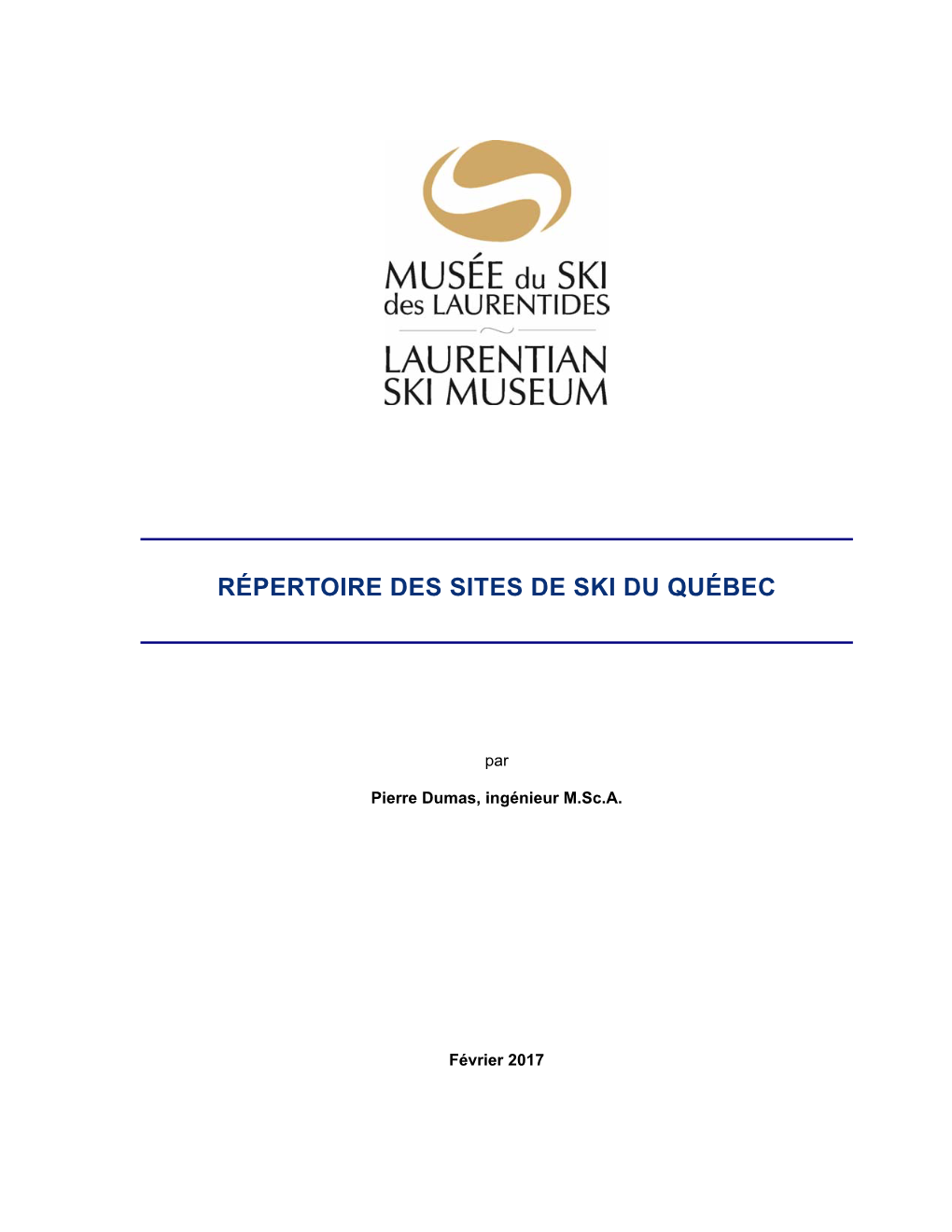 Répertoire Des Sites De Ski Du Québec