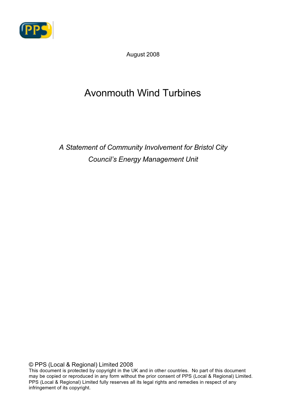 Avonmouth Wind Turbines