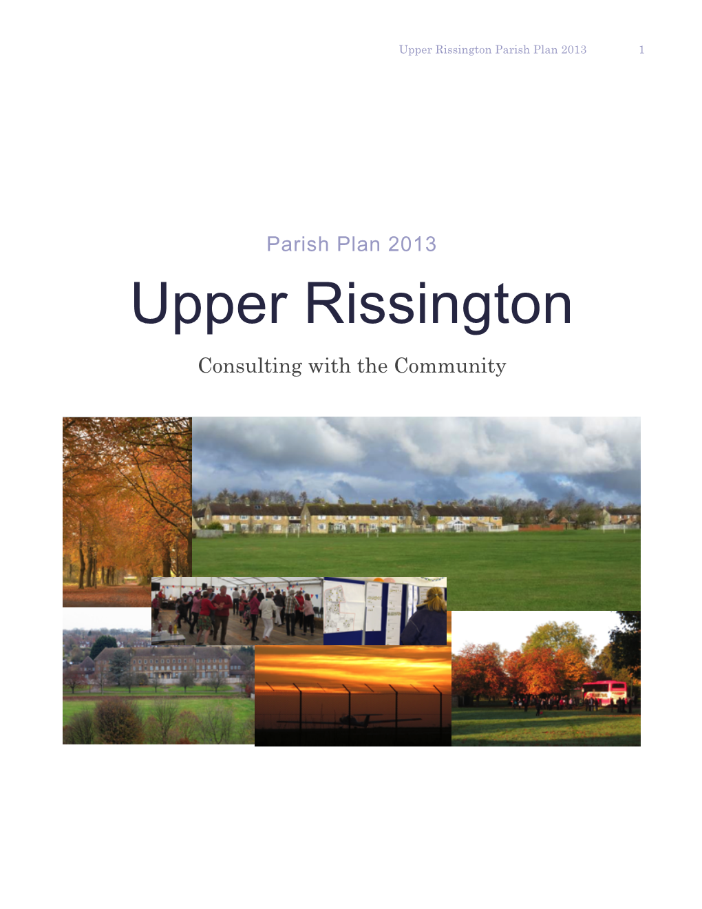 Upper Rissington Parish Plan 2014