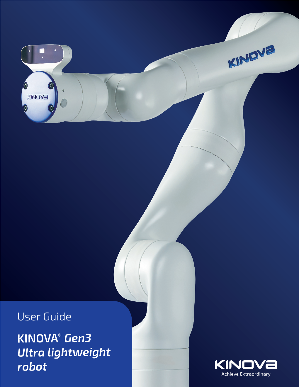User Guide KINOVA® Gen3 Ultra Lightweight Robot