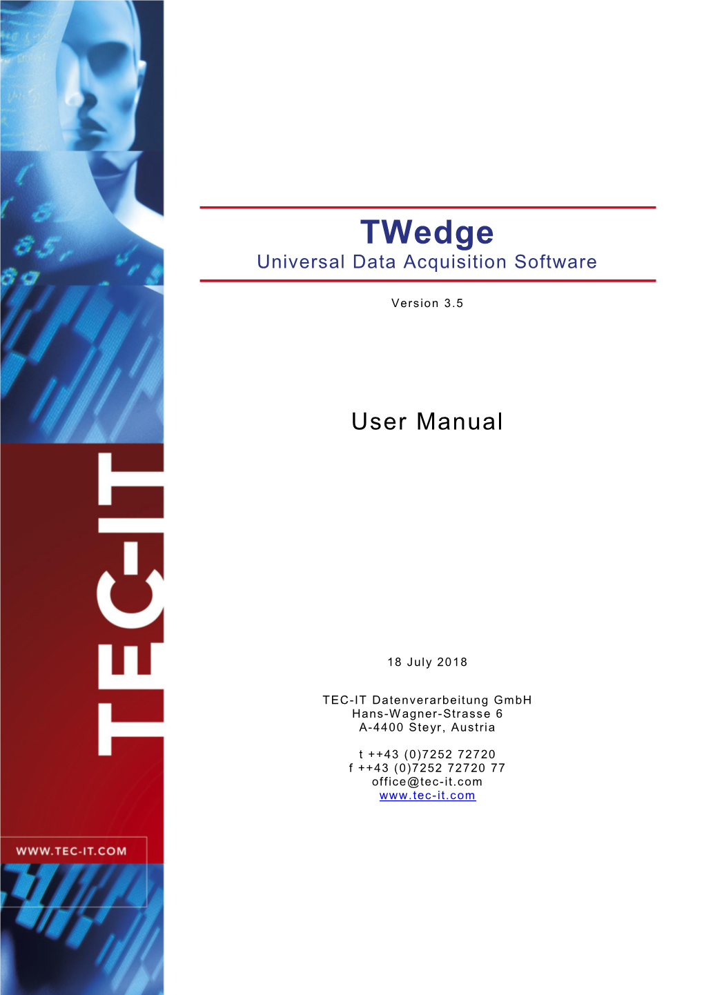 Twedge Universal Data Acquisition Software