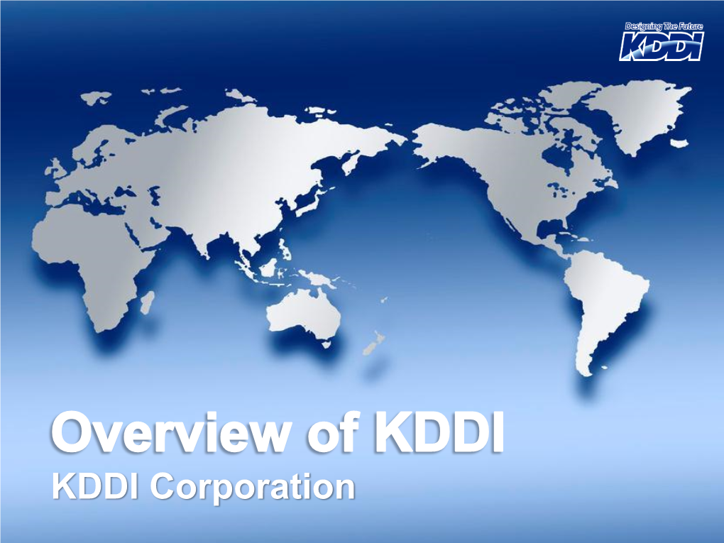 KDDI India Corporate PPT ENG