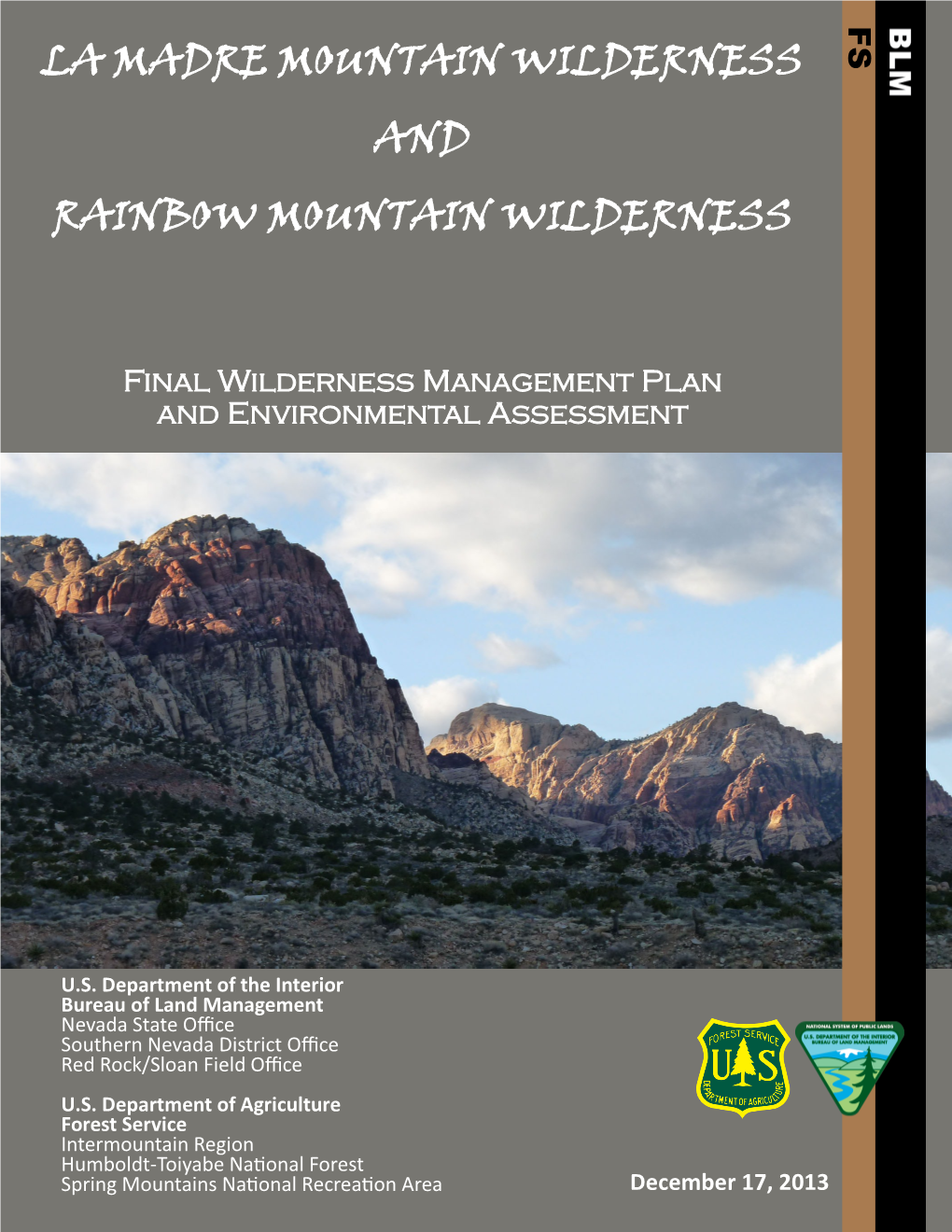 La Madre Mountain Wilderness and Rainbow Mountain Wilderness