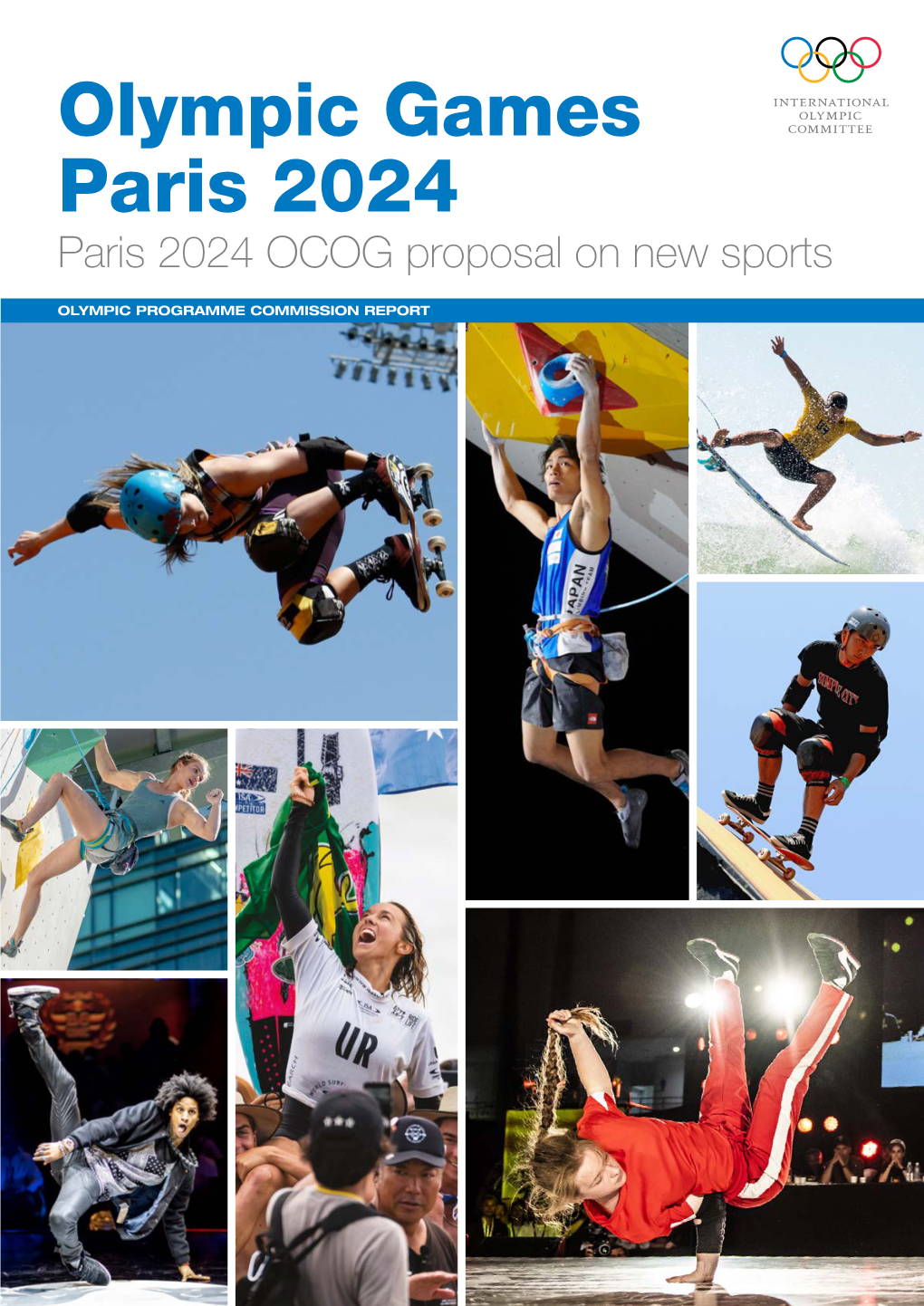 Olympic Games Paris 2024 Paris 2024 OCOG Proposal on New Sports