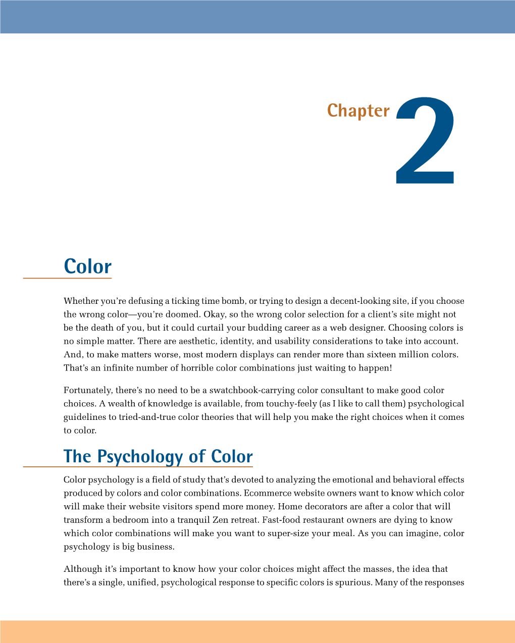 Chapter2 the Psychology of Color