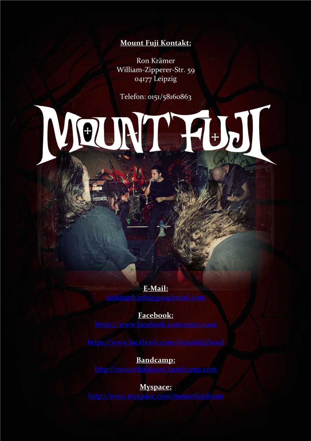 Leipziger Doom-Metalband Mount Fuji Im L-IZ-Interview