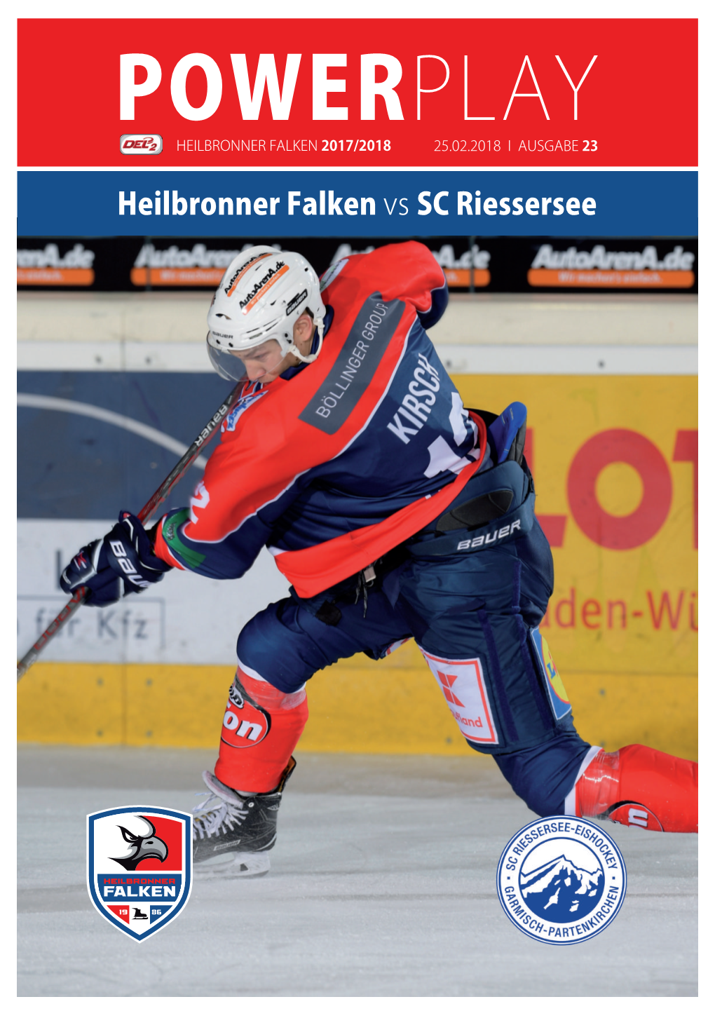 Heilbronner Falken Vs SC Riessersee