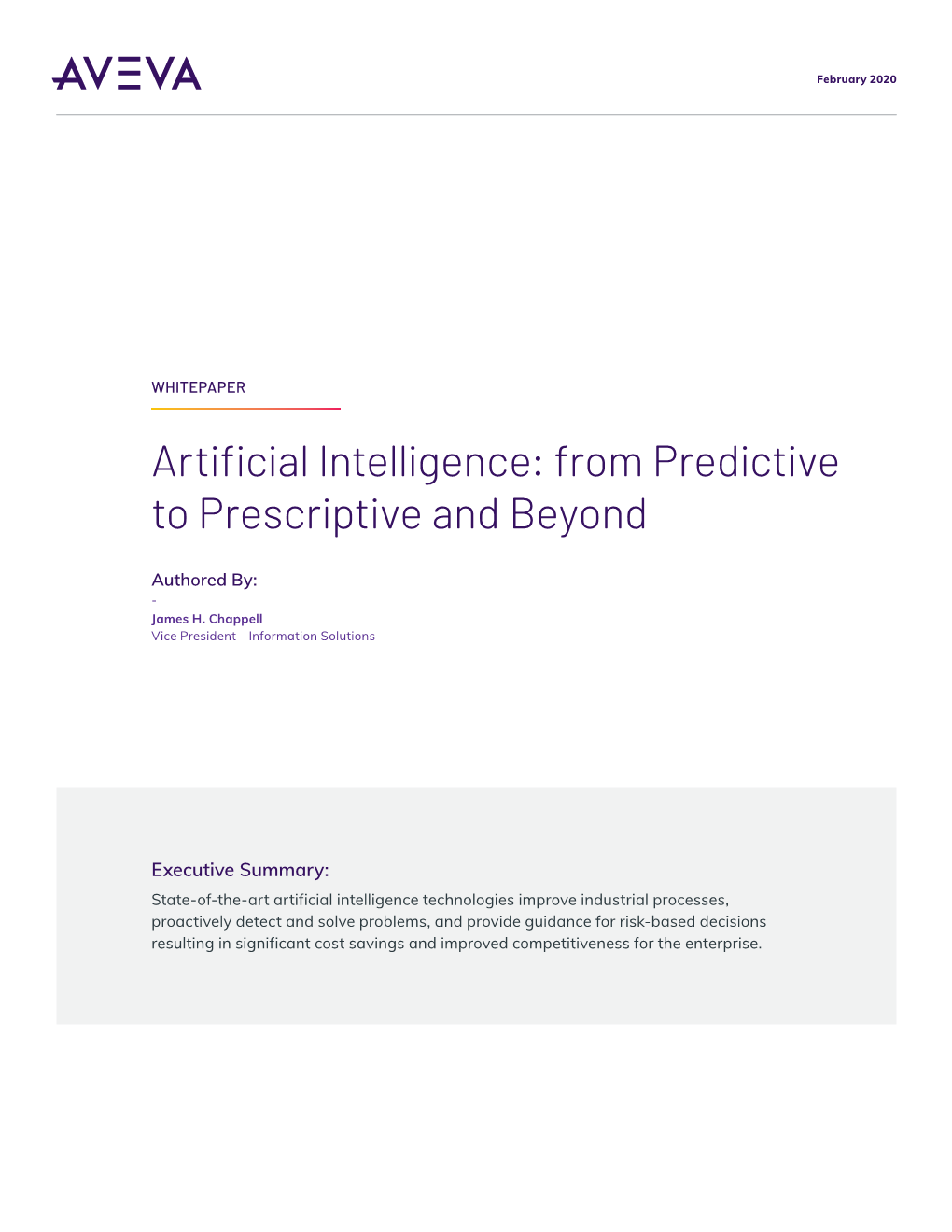 Artificial Intelligence: from Predictive to Prescriptive and Beyond