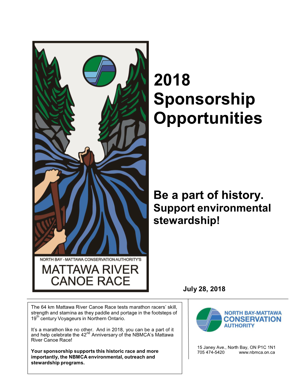 2018 Sponsorship Opportunities