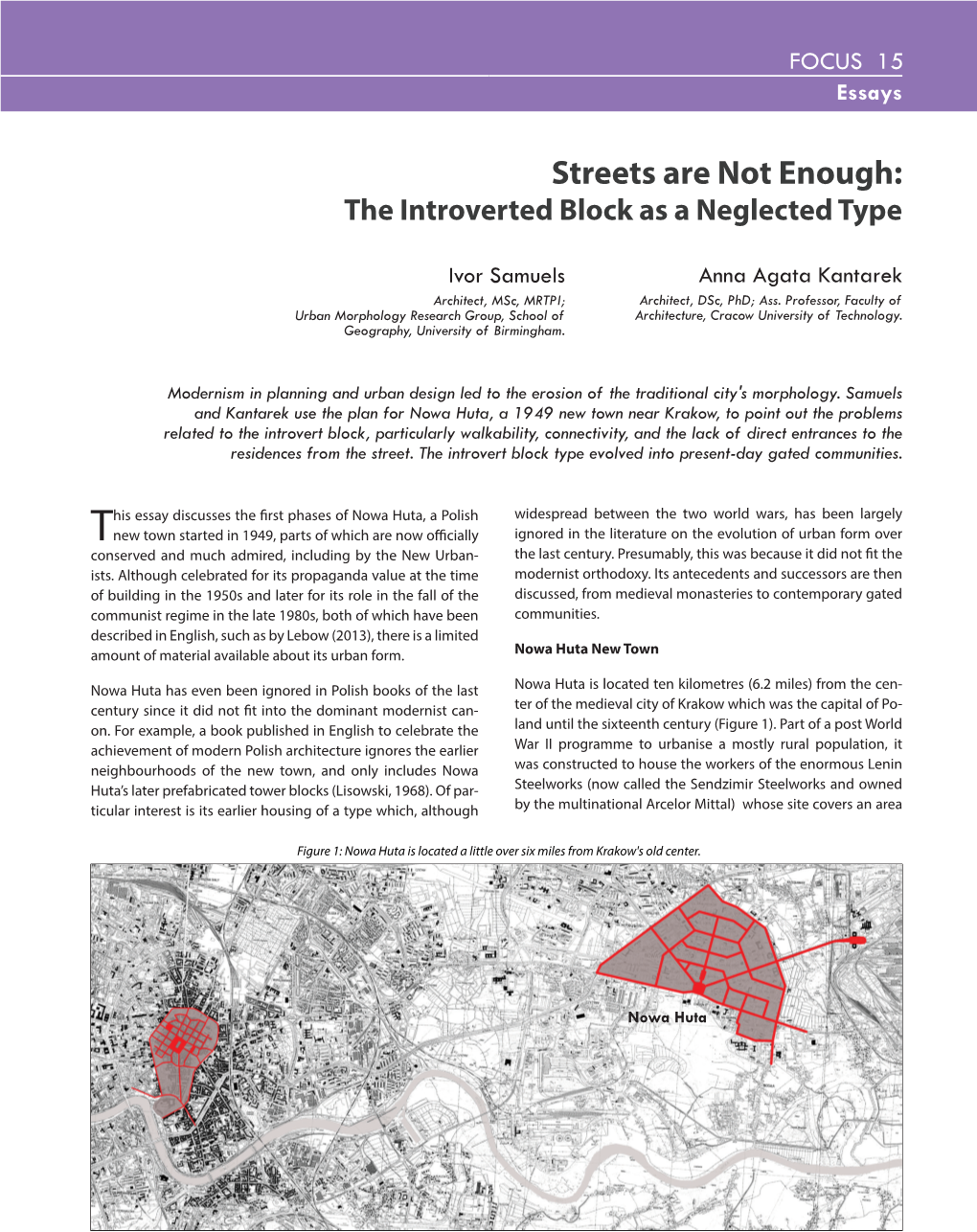 Streets Are Not Enough: the Introverted Block As a Neglected Type