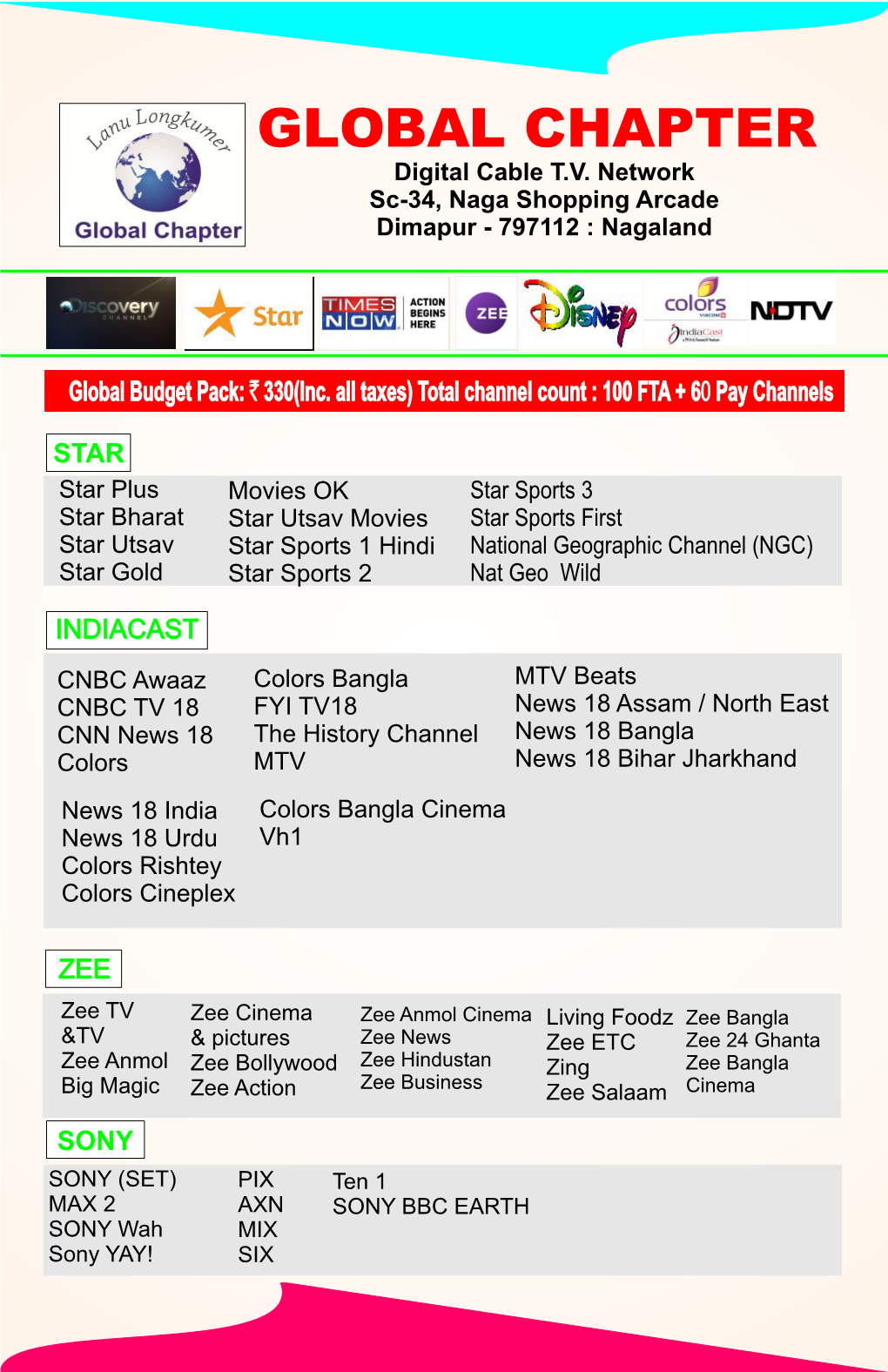 Backup of TV Channel Paln