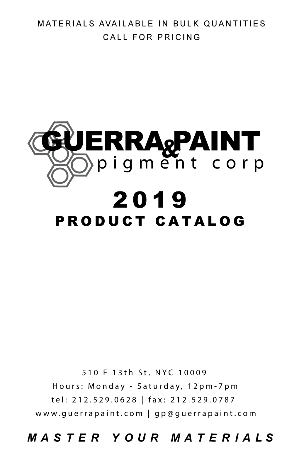 Guerra Paint Catalog