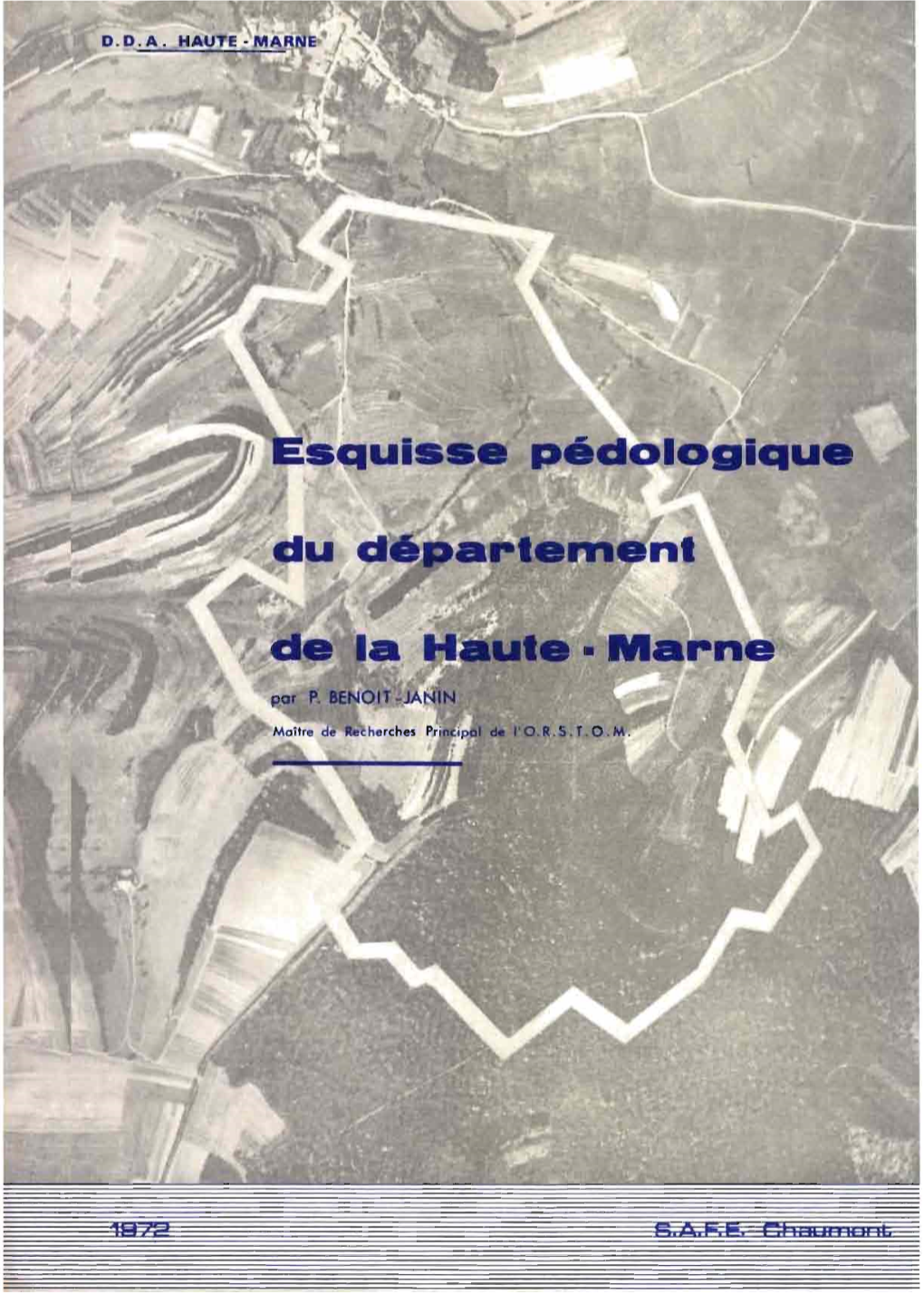 Esquisse Pédologique Du Département De La Haute