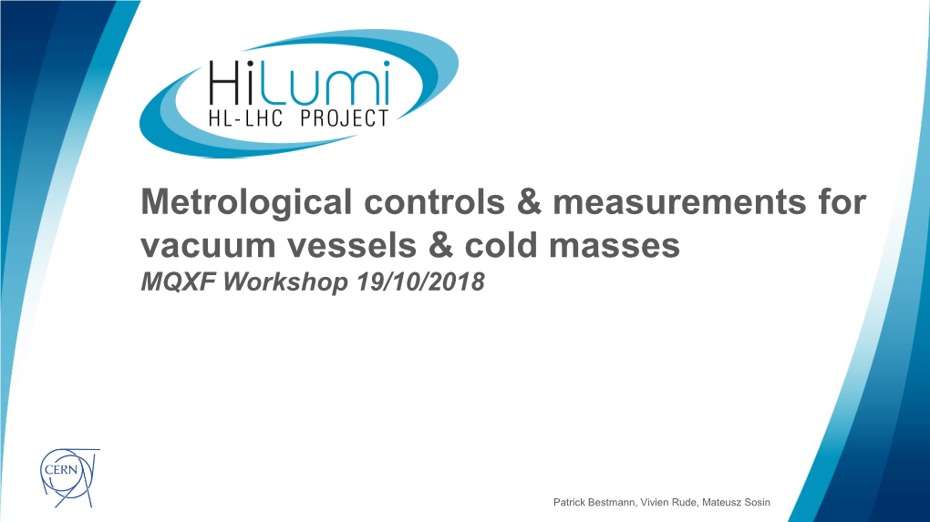 Hilumi MQXF Workshop Assembly Metrology.Pdf