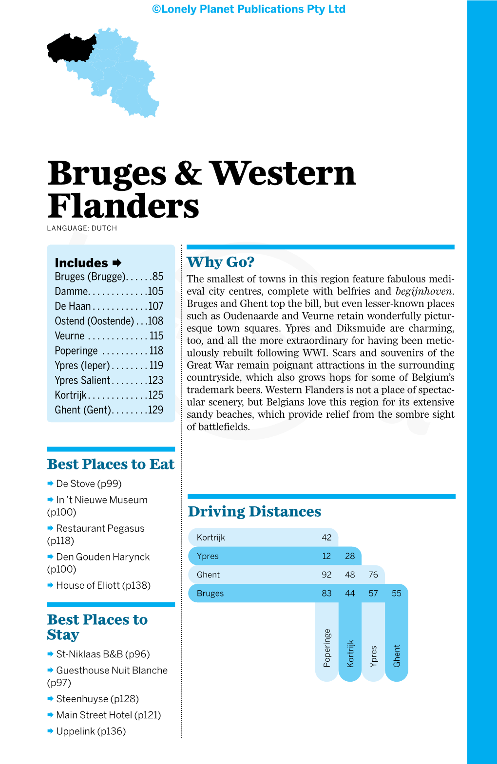 Bruges & Western Flanders