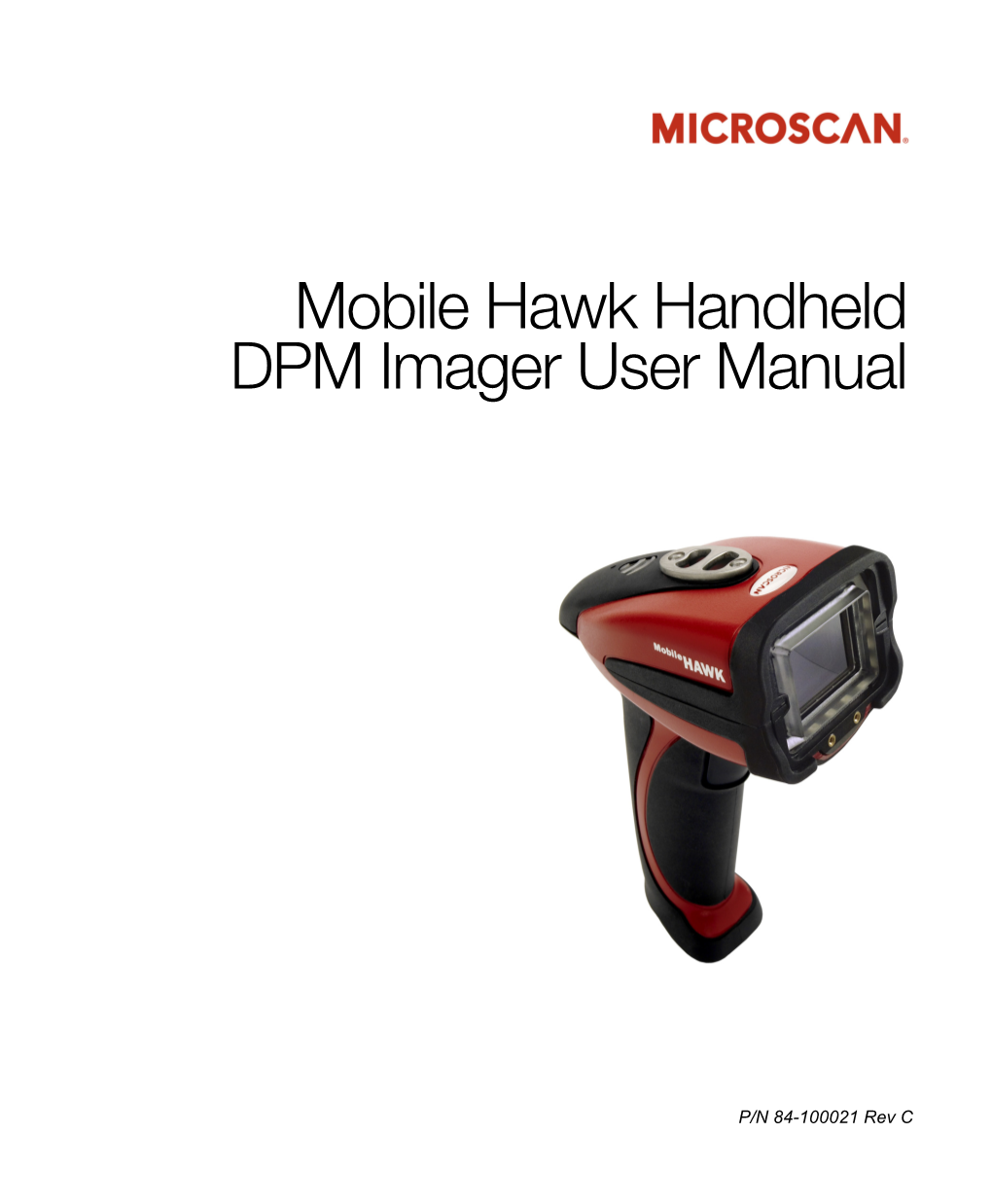 Mobile Hawk Handheld DPM Imager User Manual