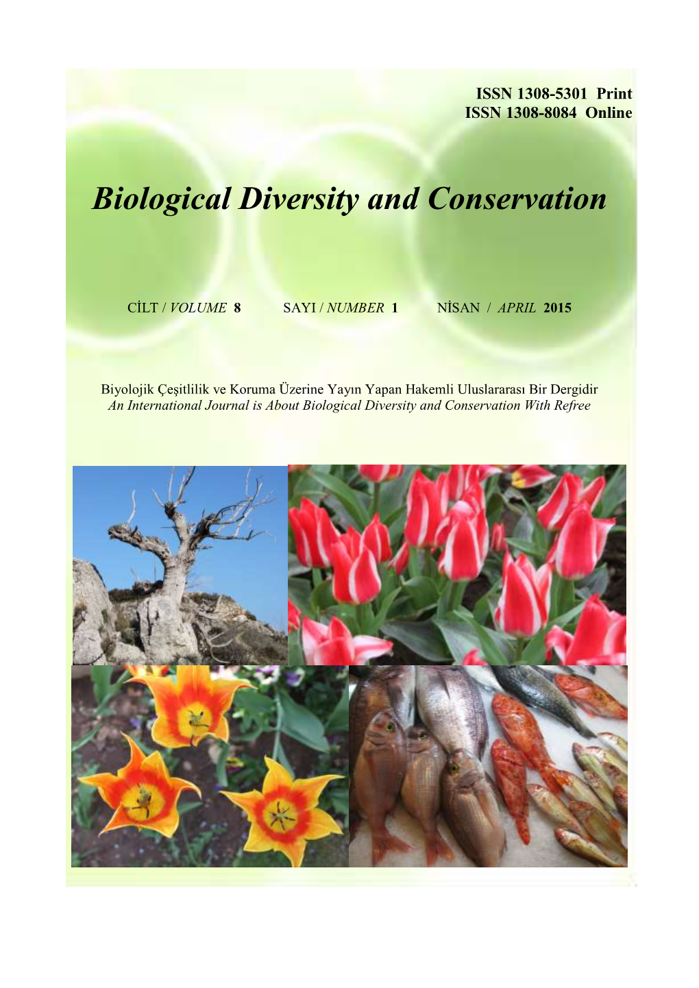 Biological Diversity and Conservation