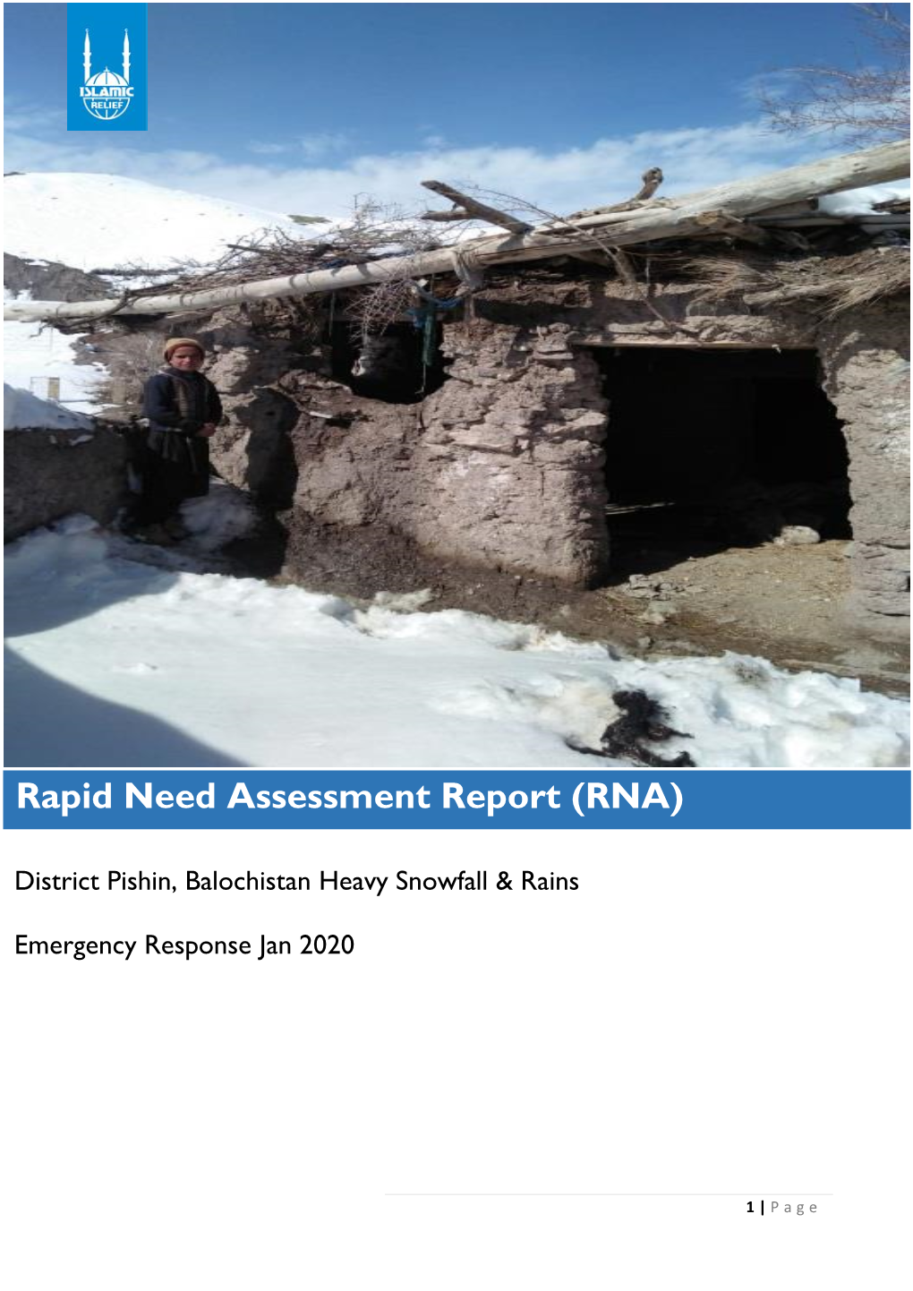 Rapid Need Assessment Report (RNA)