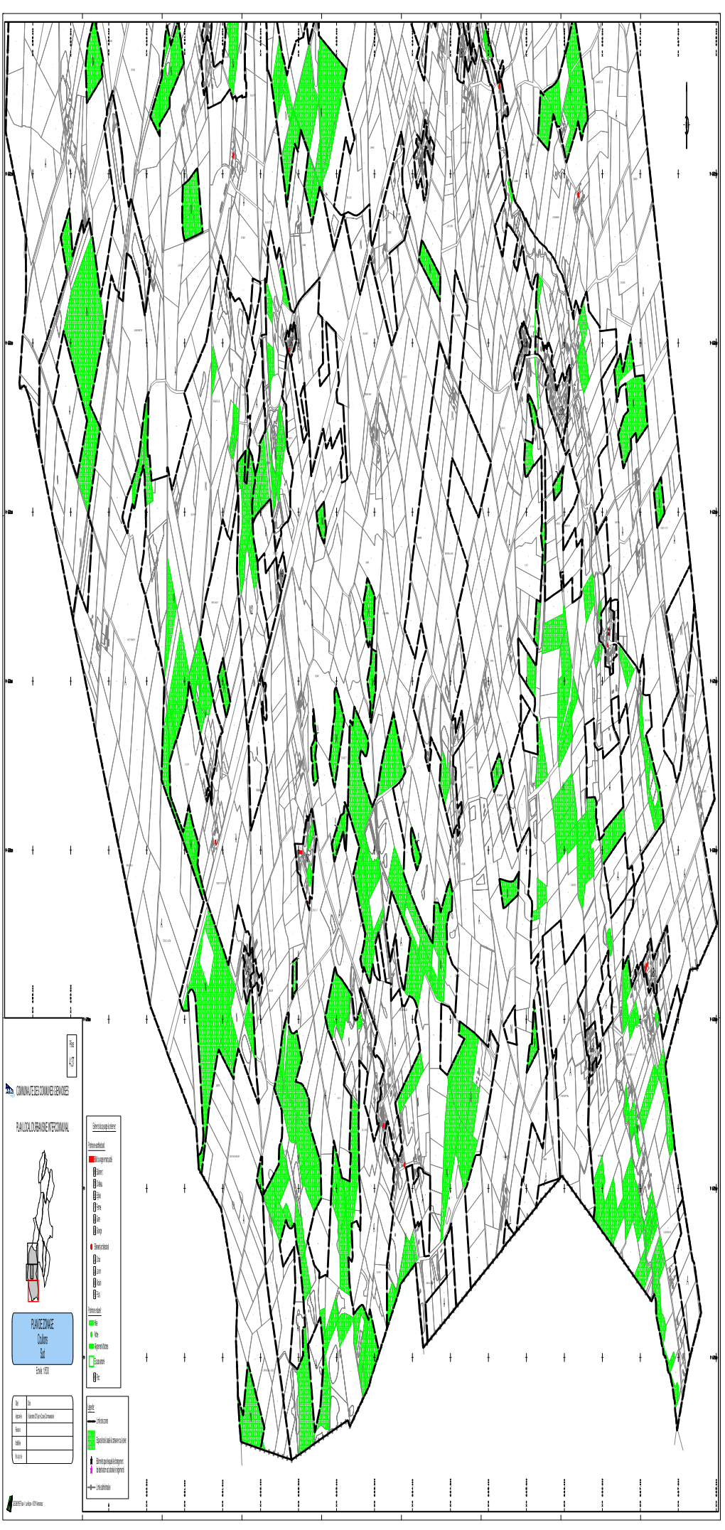 PLAN DE ZONAGE Sud Coullons