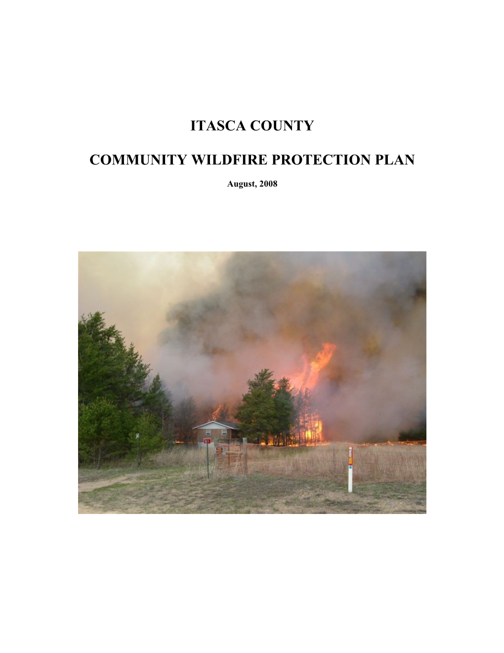 Itasca County Community Wildfire Protection Plan