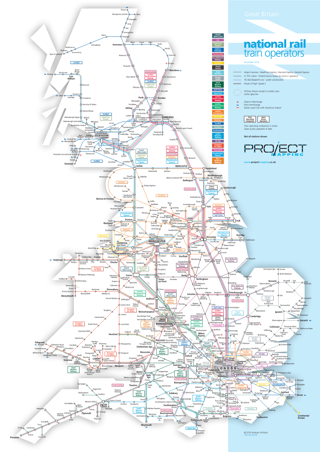 National Rail Train Operators