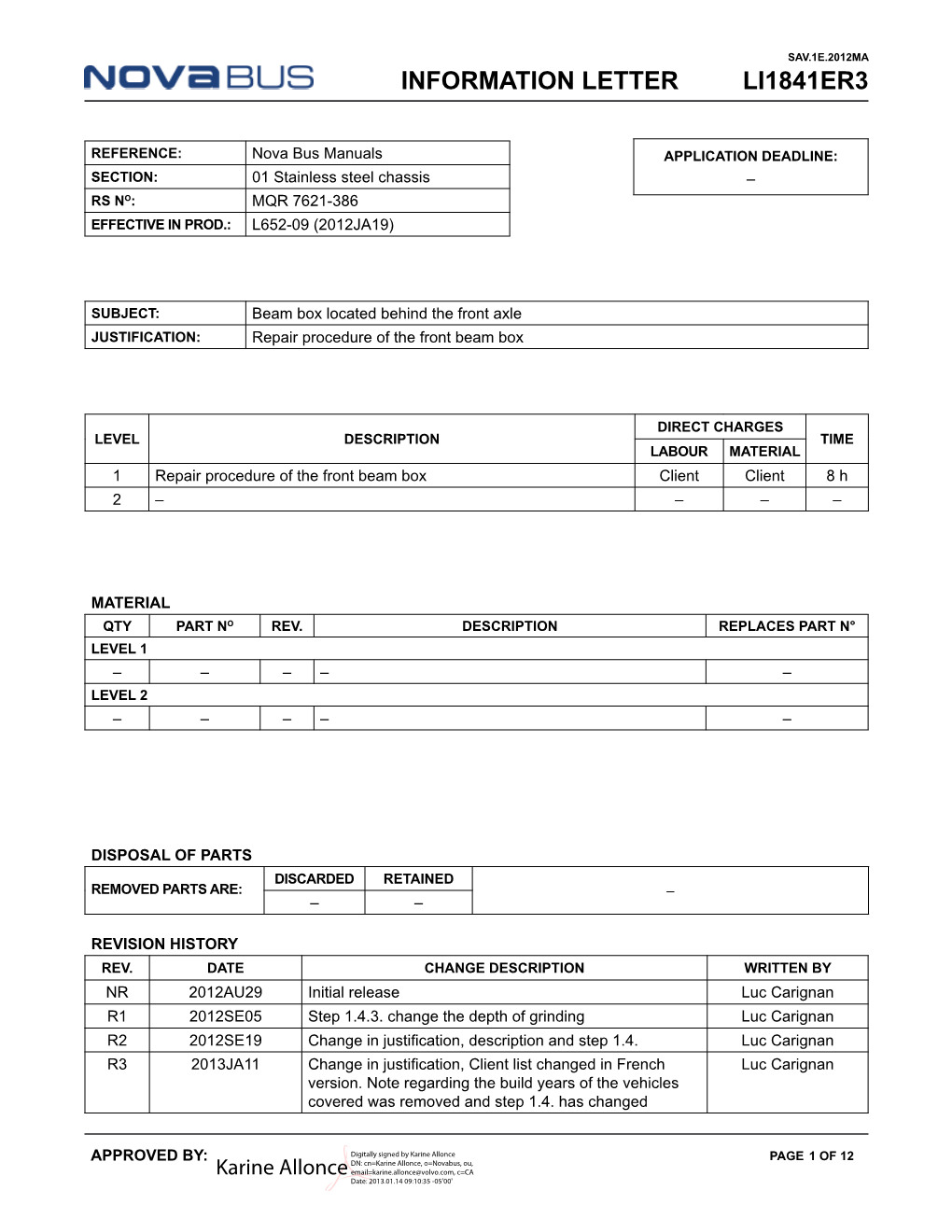 Li1841er3 Information Letter