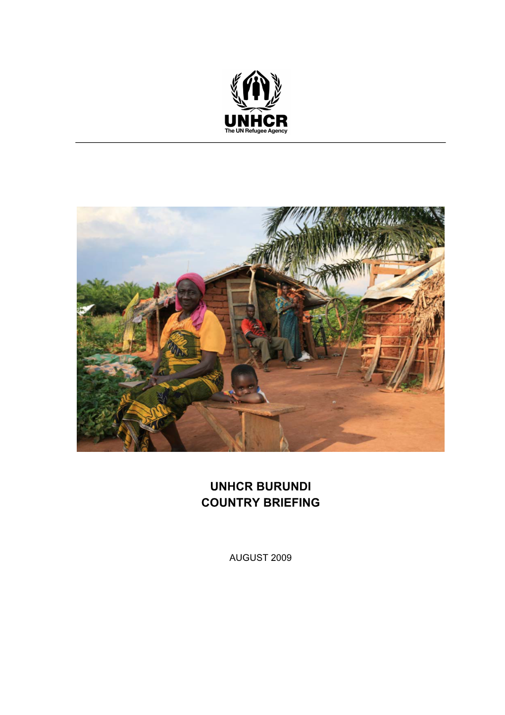 Unhcr Burundi Country Briefing