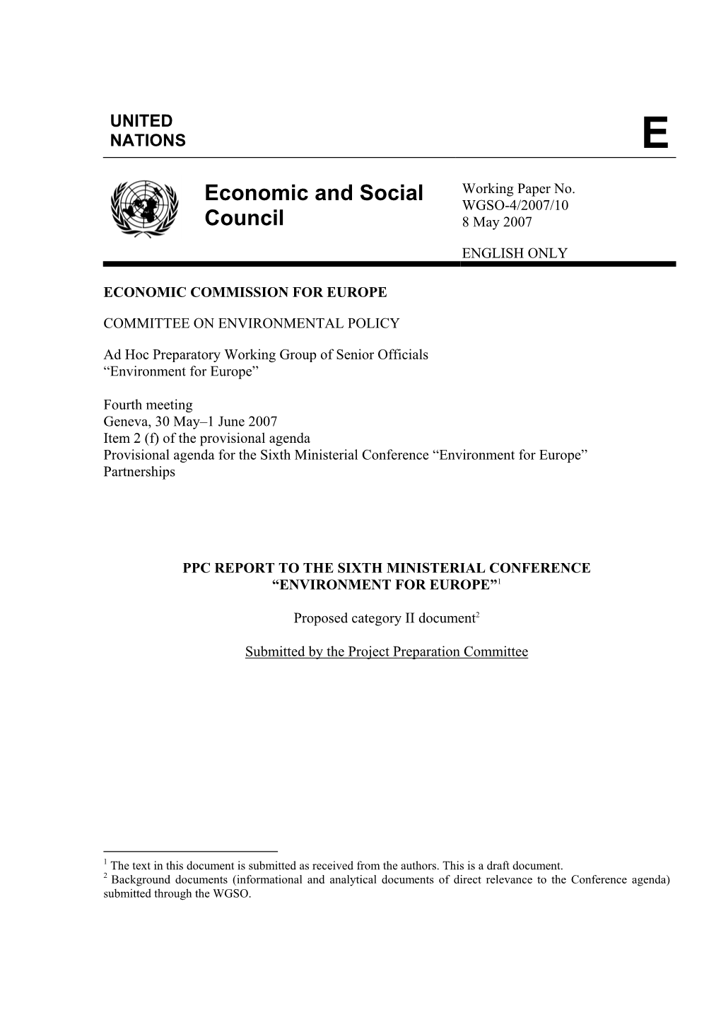 Economic and Social Council