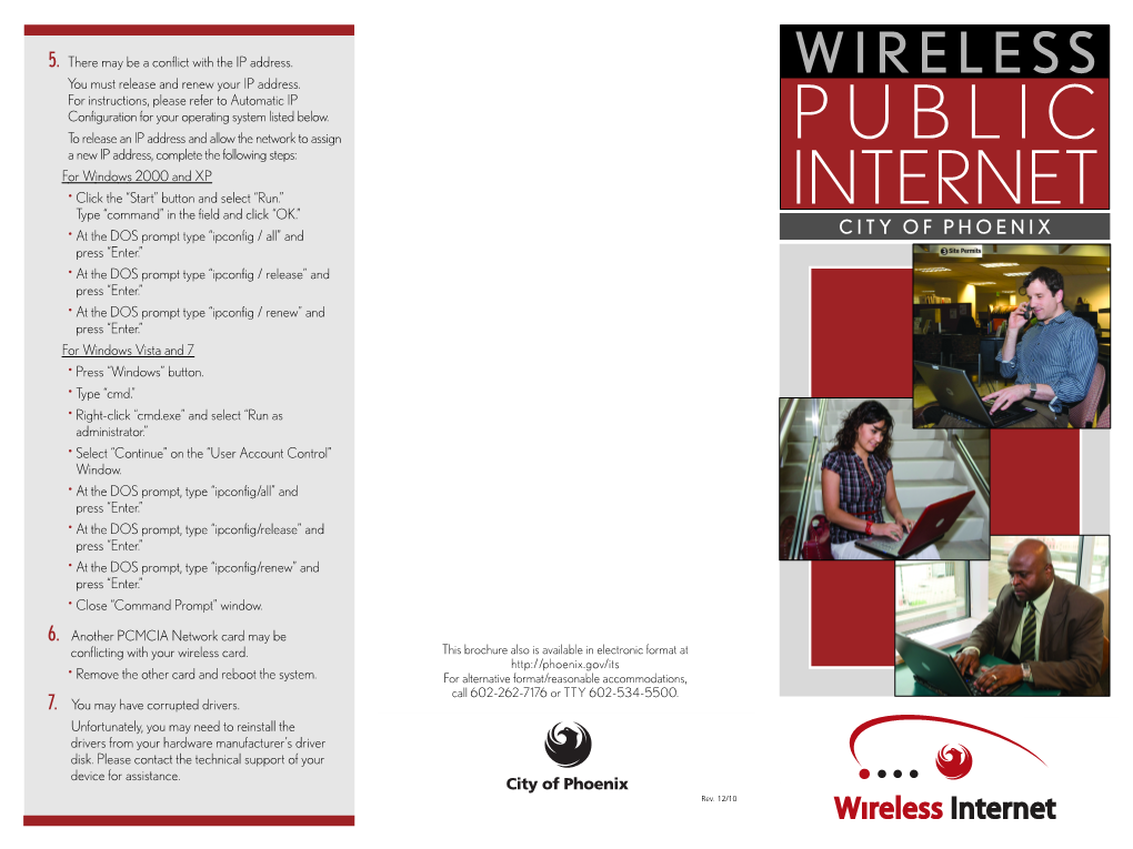 5. There May Be a Conflict with the IP Address. WIRELESS You Must Release and Renew Your IP Address